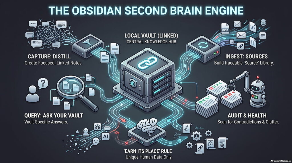 The Obsidian Second Brain Engine